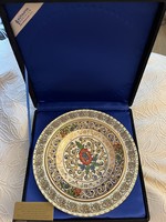 Küthaya török porcelán tál