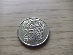 25 Cent 2002 Trinidad and Tobago