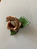 Herendi porcelán rózsa – rózsaszín