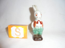 Industrial artist ceramic rabbit, bunny figure, nipp