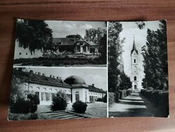 Régi fotó képeslap, Vajta, 1960-as évek körüli