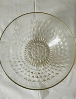 Diamond pattern salad bowl