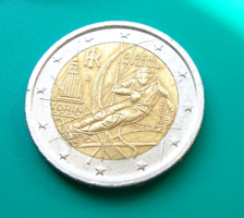 Olaszország  -  2 euró emlékérme – 2006 – XX. Téli Olimpiai Játékok – Torino