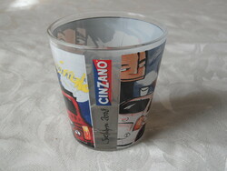 Cinzano glass cup