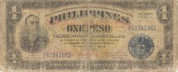 1 peso 1944 Victory Fülöp szigetek