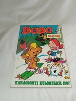 Bobo album - Christmas special 1987 - comic book retro