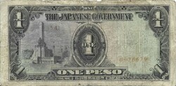 1 Peso 1944 Philippines Japanese occupation