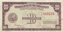10 centavos 1949 Fülöp szigetek