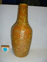 Retro grungy ceramic vase - 32 cm