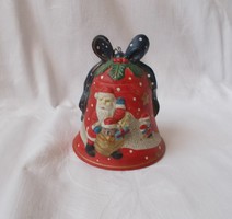 Ceramic bell Christmas decoration, bell Christmas tree decoration