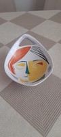 Kőbánya drasche hand-painted porcelain bowl