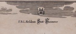 Hannover térkép.1650 körül.