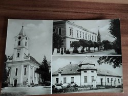 Régi fotó képeslap, Zalaszentgrót, 1965