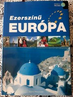 Lerner János  Ezerszínű Európa - Utazás a Föld körül