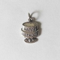 Happy birthday silver pendant │ 3.0 g │ 925%