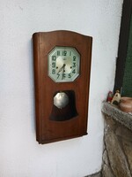 French 1/4 stroke artdeco wall clock