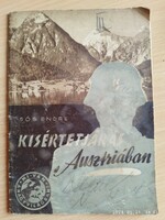 Sós Endre: Kísértetjárás Ausztriában ( Mi van a nagyvilágban ? kiadvány 1955-ből.Tartalom a fotón.