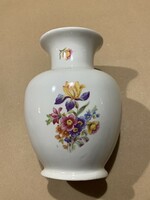 Porcelain vase with flower pattern