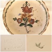 Antique marked folk bowl 24.5 Cm x 5 cm