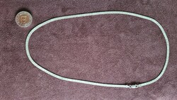Silver necklace 8 gr, with inscription