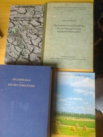 4 German antique agricultural book