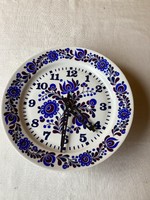 Alföldi porcelain plate clock.