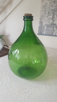 Old large, thick glass balloon