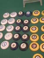 A lot of button football