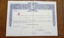 Original exam form 1935