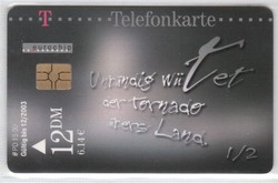 Foreign phone card 0100 (German)