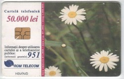Külföldi telefonkártya 0157 (Román)