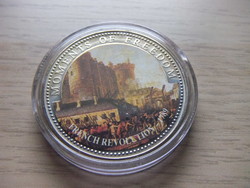 10 Dollár  A Francia Forradalom    ( 1789 )  Libéria  2001 Zárt kapszulában