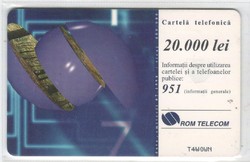 Foreign phone card 0170 (Romanian)