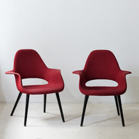 2 darabos Eames & Saarinen 'Organic Chair' szett az 1940-50s évekből.