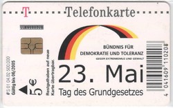 Foreign phone card 0106 (German)