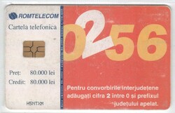 Külföldi telefonkártya 0150  (Román)