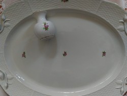 Herend steak bowl, large 46 cm + small vase with the same pattern