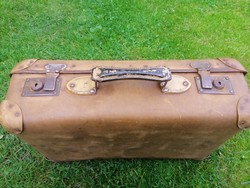 Antique travel suitcase 52 x 35 x 8 cm.