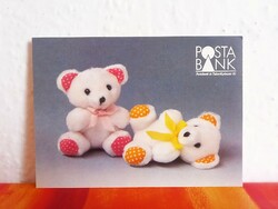 Retro Postabank maci rendelő képeslap, postatiszta, hibátlan