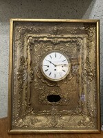 Biedermeier frame clock wall clock