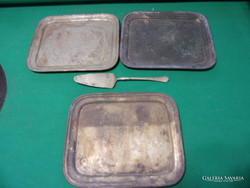 3 alpaca trays and a cookie scoop