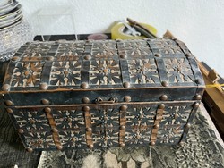 Copper hammered wall box 25*15*15