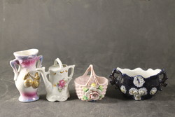 Porcelain vases, bowls 345