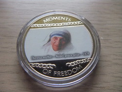 10 Dollár Teréz Anya Nobel Díjat kap  ( 1979 )  Libéria  2004 Zárt kapszulában