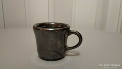 Silver plated mocha cup