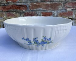 Rare Zsolnay Hungarian series forget-me-not porcelain bowl - coma bowl - scone bowl