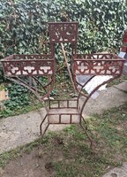 Flower stand! Antique! Vintage! Made of iron!