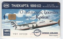 Foreign phone card 0223 (Greek)