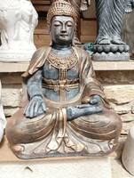 Extra Szép Gyógyító Buddha  65cm kő szobor  Fagyálló MűKő Feng Shui Japán kertépítő