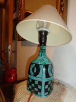 Retró , iparművészeti  lámpa , a 60 as évekből  , 40 cm
